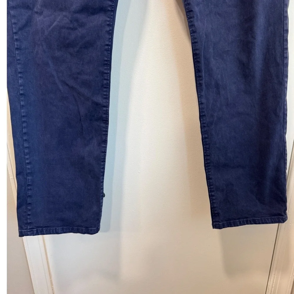 Bonobos Mens 5 Pocket Pants Navy Blue Cotton Stretch Straight Leg‎ 32x30